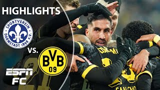 Darmstadt vs Borussia Dortmund  Bundesliga Highlights  ESPN FC [upl. by Soll156]