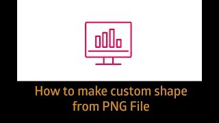 Photoshop Tutorials  How to make custom shape from PNG file [upl. by Leilah546]