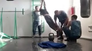 Videos Show Apparent Torture In Kazakh Prison [upl. by Fabrice20]