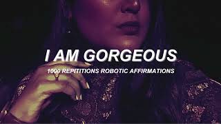 ✨quotI AM GORGEOUSquot  1000 Powerful Repetitions to Transform Your Beauty and Confidence ✨ [upl. by Martinelli]