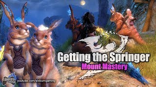 Guild Wars 2 How to Get the Springer Mount [upl. by Allenrad]