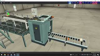 advanced Palletizer system simulator with Factory IO and siemens TIa PORTAL V16 part 1 [upl. by Cod158]