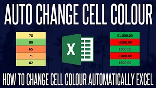 How to Change Cell Color Automatically Based on Value in Microsoft Excel [upl. by Nari]