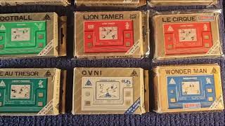 Liwaco gold box vintage electronic handheld games [upl. by Shane]