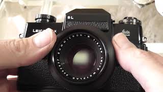 Leicaflex SL 35mm SLR Film Camera Review  Overview [upl. by Dolph]