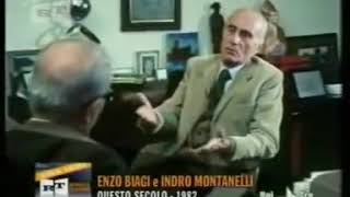 Indro Montanelli parla di Mussolini 1982 [upl. by Asille]