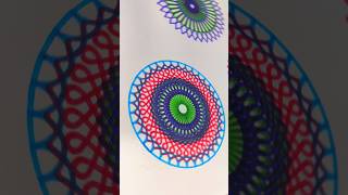 4 colors Spirograph Cylex PART 44 art spirograph satisfying asmr [upl. by Hilel]