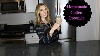 Healthier Homemade Coffee Creamer [upl. by Bellis]