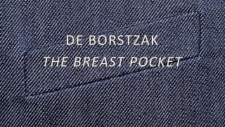 Het naaien van een borstzak  Sewing a breast pocket [upl. by Grove]