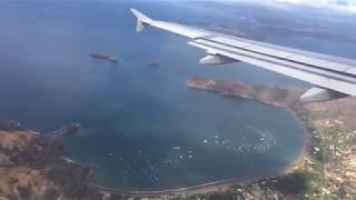 Landing Daniel Oduber Intl Airport Liberia Costa Rica N586JB Jetblue B6 1691 JFKLIR 01202014 [upl. by Ydarb]