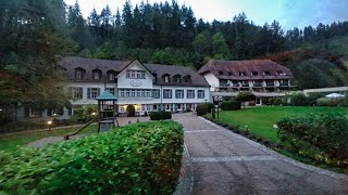 德國蘇爾茨堡Sulzburg森林中【Waldhotel Bad Sulzburg】 四星級酒店晚餐入住 Sulzburg Germany [upl. by Nailliw]