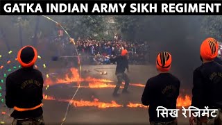 Amazing GATKA performance by Indian Army Sikh Regiment सिख रेजिमेंट [upl. by Khalid]