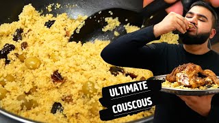 BEST MOROCCAN STYLE COUSCOUS RECIPE  Halal Chef [upl. by Tess]