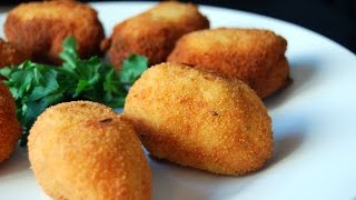 croquetas caseras de bacalao [upl. by Ydnar]