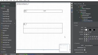 How to use Ref and Combined Fragment in Sequence Diagram  StarUML [upl. by Yer]