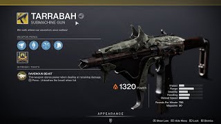 HOW TO GET TARRABAH  DESTINY 2 [upl. by Enreval]