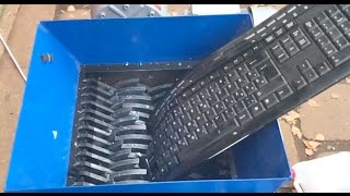 OFFICE PRODUCTS SHREDDING CD FLOPPY KEYBOARD [upl. by Alene]