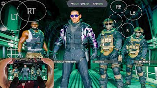 COD WARZONE PC ON MOBILE ANDROID AREA 99 GAMEPLAY [upl. by Delfeena624]