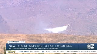 ‘Super Scoopers’ make their way to Arizona in wildfire fight [upl. by Penman]