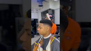 Barbing tutorial tutorial barber hairstyle [upl. by Inaffyt848]