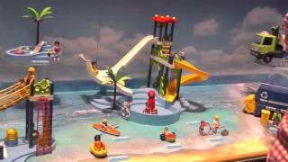 Playmobil Water Park with Slides [upl. by Suraved869]