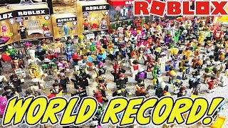 WORLDS BIGGEST ROBLOX TOY COLLECTION [upl. by Junko]