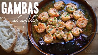 GAMBAS Al Ajillo  Spanish Garlic Shrimp [upl. by Frankie]