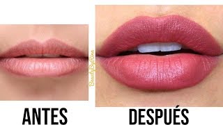 LABIOS MUY GRUESOS EN 1 MINUTO COMO KYLIE [upl. by Petronella]