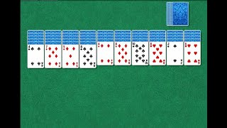 Spider Solitaire Win November 13 2024 [upl. by Crowe]