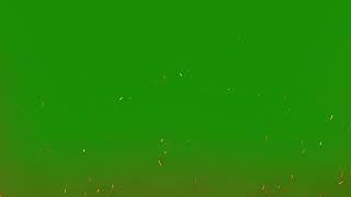 Fire sparkles Green ScreenFREE TO USE [upl. by Atinor992]