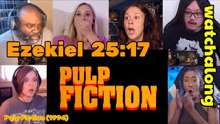 Ezekiel 2517  Pulp Fiction 1994 Realtime First Time Movie Reactions [upl. by Urbannal707]