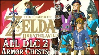 ALL 9 ARMOR EX Chest Locations from DLC Pack 2 Ganon Zant Ravio Wind Waker amp More [upl. by Eimarej141]