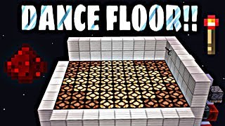 How To Make A Dance Floor In Minecraft  Disco floor  Cool Designs [upl. by Oinimreh]