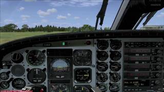 Piper Cheyenne from Digital AviationAerosoft for FSX [upl. by Kramlich]