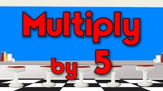 Multiply by 5  Learn Multiplication  Multiply By Music  Jack Hartmann [upl. by Cordova]