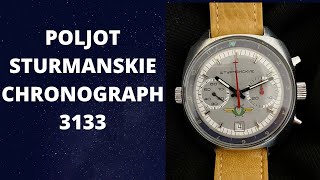 POLJOT STURMANSKIE CHRONOGRAPH 3133 [upl. by Jenness667]