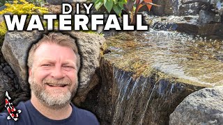 How To Build A Pondless Waterfall Part 2 Rock Placement and Design [upl. by Gabe]