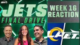 Jets vs Rams Week 16 Reaction  Jets Final Drive  SNY [upl. by Nwahsirhc]