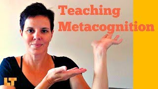 How To Demonstrate Metacognition To Your Students [upl. by Musetta]