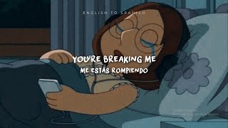 Topic amp A7S  Breaking Me Lyrics  Español [upl. by Bolen]