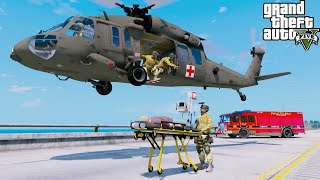 Urgent Army Rescue Mission In GTA 5 [upl. by Lednar]