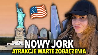 NOWY JORK DARMOWE ATRAKCJE  Statua Wolności Wall Street i East Village  USA VLOG [upl. by Nethsa967]