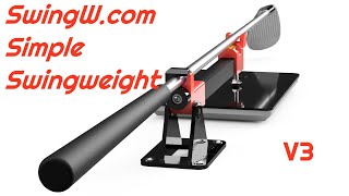 SwingWcom  Simple Swing Weight System  V3 [upl. by Nawak]