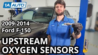 How to Replace Upstream O2 Sensors 20092014 Ford F150 [upl. by Dara39]