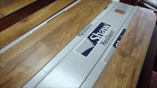 Installation amp review of Shaw vinyl floor tile [upl. by Ivanna]