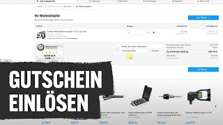 FAQ  Wie löse ich einen Gutschein ein  Contorion [upl. by Notsruht16]