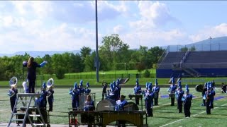 Local high schools host marching band competition [upl. by Nestor260]