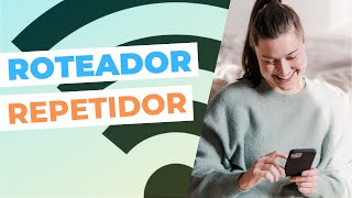 Como Configurar o ROTEADOR Como REPETIDOR de Sinal  Pelo Celular [upl. by Artek261]