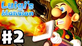 Luigis Mansion  3DS Gameplay Walkthrough Part 2  Area 2  Bogmire Nintendo 3DS [upl. by Anauj]