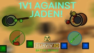 The Most INTENSE 1V1 in survivio E2 [upl. by Peckham237]